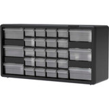 Akro-Mils Plastic Drawer Parts Cabinet 10126 - 20""W x 6-3/8""D x 10-1/4""H Blac
