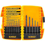 DeWALT Drill Bit Set DW1163 Black Oxide 13 Pieces 1/16"" - 1/4"" Split Point Bit