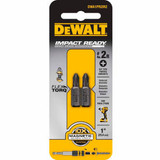 DeWALT Impact Ready Drywall Bit DWA1PR2IR2 #2 Phillips Reduced Diameter 1"" Long