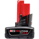 Milwaukee 48-11-2460 12V Li-Ion M12 Battery 6Ah Extended Capacity