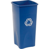 Rubbermaid Recycling Can 23 Gallon Blue