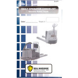 Replacement Checklist 70-1078 for Ideal Warehouse Electric Pallet Truck Checklis