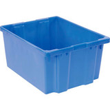 LEWISBins SN3024-15 Polyethylene Container 30""L x 24""W x 15""H Blue
