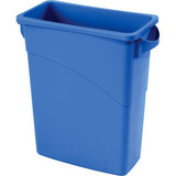 Rubbermaid Recycling Can 16 Gallon Blue