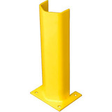 1/4"" Thick 18"" H Steel Post Protector Yellow