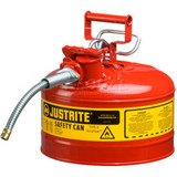 Justrite Type II Safety Can - 2-1/2 Gallon with 5/8"" Hose 7225120