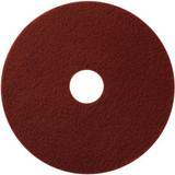 Global Industrial 17"" EcoPrep ""EPP"" Chemical Free Stripping Pad Maroon 10 Per