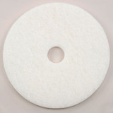 Global Industrial 20"" Polishing Pad White 5 Per Case