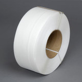 Global Industrial Machine Grade Strapping 1/2""W x 9900'L x 0.024"" Thick 8"" x