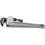 RIDGID 47057 812 12"" 2"" Capacity Aluminum Straight Pipe Wrench