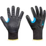 CoreShield 27-0513B/7S Cut Resistant Gloves Nitrile Micro-Foam Coating A7/F Size