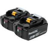 Makita BL1860B-2 18V Li-Ion LXT Battery 6Ah Extended Capacity 2Pk