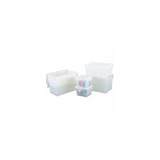 ORBIS Flipak Attached Lid Container FP06 - 15-1/5 x 10-9/10 x 9-7/10 Clear