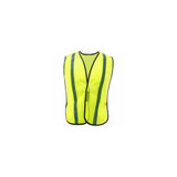 GSS Safety 3001 Non-ANSI Economy Vest with 1""W Stripe Lime with Silver Stripe O