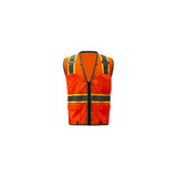 GSS Safety 1702 Class 2 Heavy Duty Safety Vest Orange 2XL