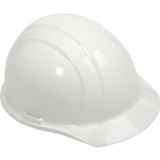 ERB Americana Cap Safety Helmet 4-Point Slide-Lock Suspension White