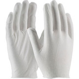 PIP 97-500 Light Weight Inspection Gloves Unhemmed Cotton Men's 12 Pairs