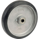 Wesco 8"" x 1-1/2"" Mold-On Rubber Wheel 108545 - 5/8"" Axle Size