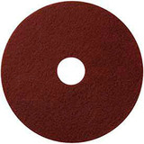 Global Industrial 18"" EcoPrep ""EPP"" Chemical Free Stripping Pad Maroon 10 Per