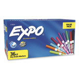 EXPO® MARKER,EXPO FINE,36PK,AST 2138424