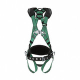 Msa Safety Full Body Harness,V-FORM,XL 10197365