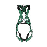 Msa Safety Full Body Harness,V-FORM,2XL 10197201
