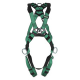 Msa Safety Full Body Harness,V-FORM,2XL 10197232