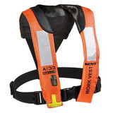 Kent Safety Flotation Work Vest,UNIV,35lb,CO2,OR 134402-200-004-21