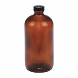 Wheaton Bottle,212 mm H,Amber,98 mm Dia,PK12 220946