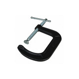 Bessey C-Clamp,6 in Maximum Opening,Black CM60