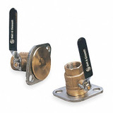 Bell & Gossett Isolation Flange,1" FNPT,Brass/Steel,PK2 101222LF