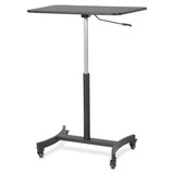 Victor Technology Adj.-H Computer Stand,31 in W,Black DC500