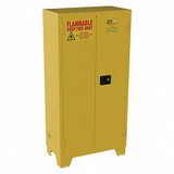 Jamco Flammable Safety Cabinet,44 Gal.,Yellow FM44YP