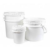 Manufacturer Varies Pail,Polyethylene,White,Open Head 51911