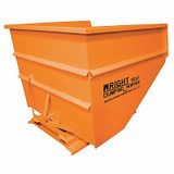 Sim Supply Self Dumping Hopper,Orange,6,000 lb  30077 ORANGE