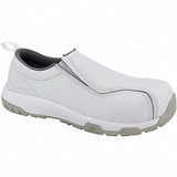 Nautilus Safety Footwear Loafer Shoe,10 1/2,White,PR 1607-10.5M