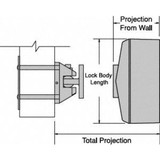 Edwards Signaling Short Arm Replacement Armature CS2595-5