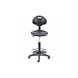 National Public Seating Drafting Chair,48 in H,Black 6722HB