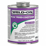 Weld-On Primer Conditioner,Purple,32 Oz,PVC,CPVC 13997
