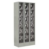 Lockup Bx Lckr,6x3Lckr,Gray,82"x36"x18",Assm  LUPE-3W6T-PC1S-02-31-A