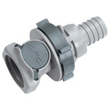 Colder Coupler,Polypropylene,Gray,Push In HFCD16612