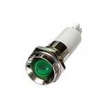 Sim Supply Protrude Indicator Light,Green,24VDC  24M123