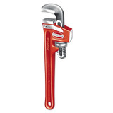 Rapwrench Pipe Wrench, 10 in, Alloy Steel Jaw