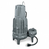 Zoeller 2 HP,Sewage Ejector Pump,230VAC E295