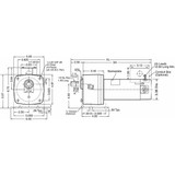 Dayton DC Gearmotor,7 rpm,180V,TENV M1135231.00