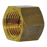 Legris Nut,Brass,Female Comp,4mm,PK50  0110 04 00