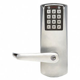 E-Plex Electronic Lock,Satin Chrome,12 Button  E2051XSLL62641
