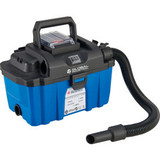 Global Industrial Battery Powered HEPA Wet/Dry Vacuum 2.6 Gallon Cap.