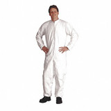 Dupont Coveralls,XL,Wht,Tyvek IsoClean,PK25 IC181SWHXL002500