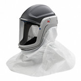 3m Respirator Helmet,Gray,Versaflo Series M-405
